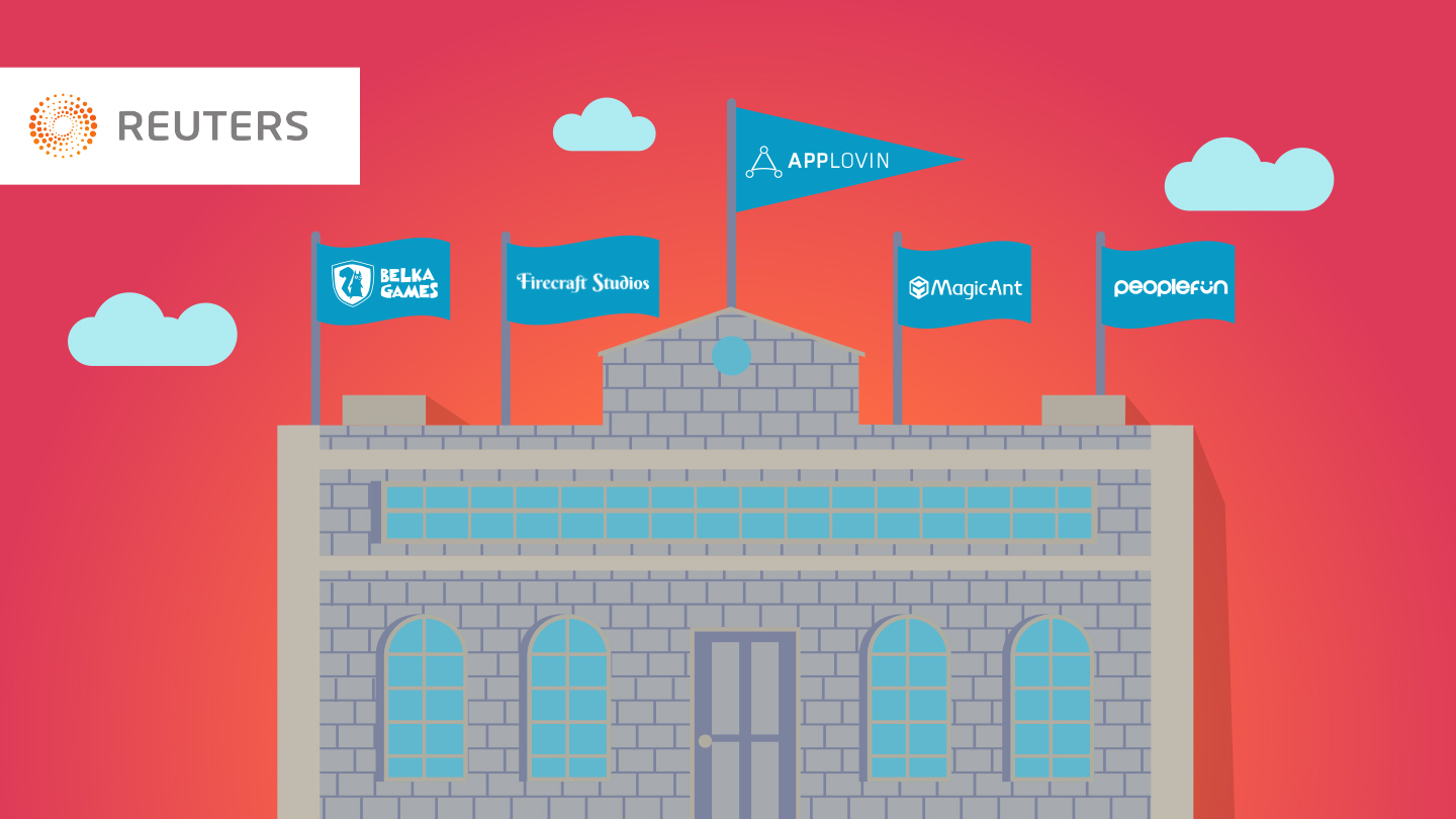 Reuters AppLovin game studios investments