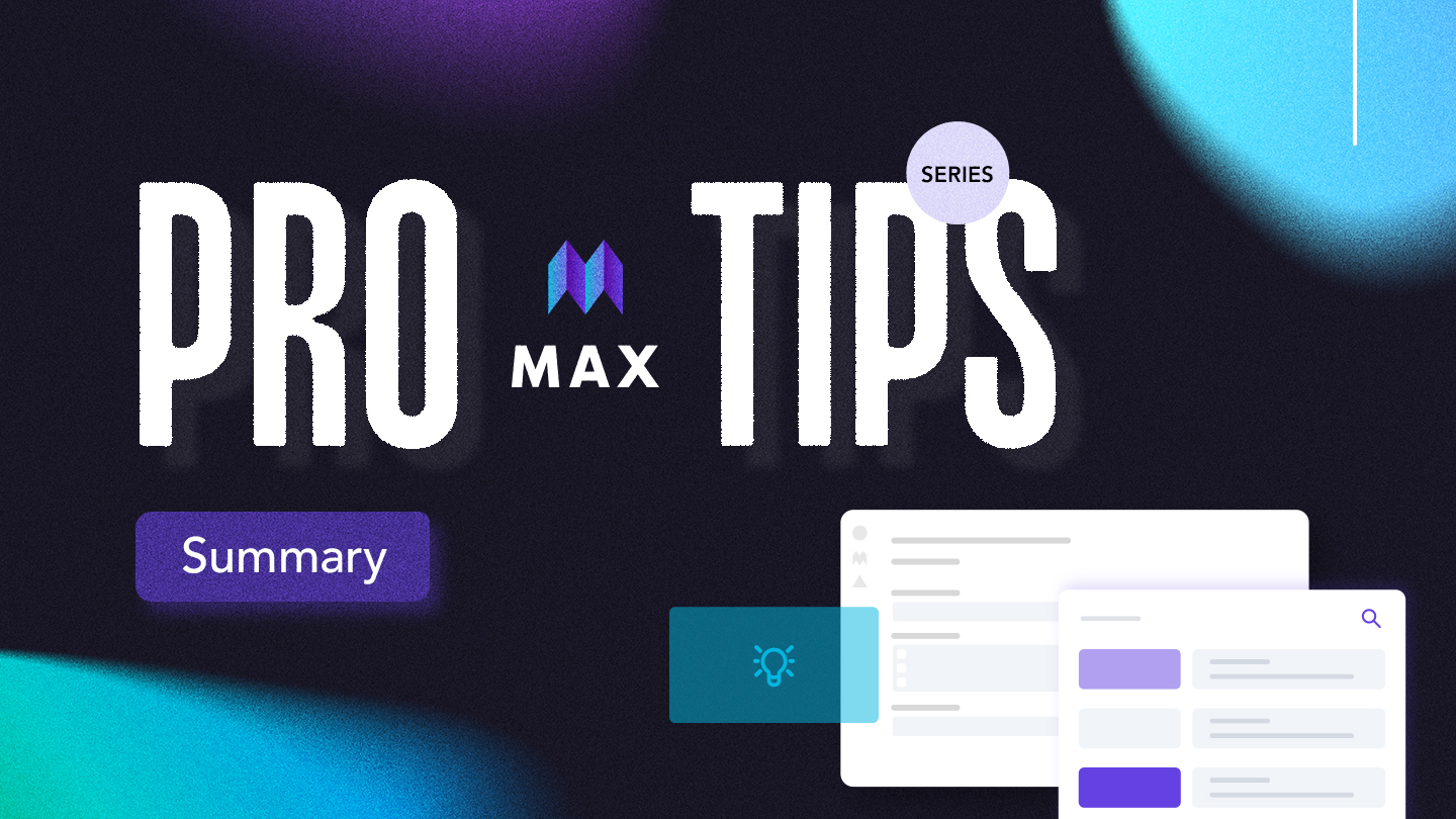 MAX Pro Tips: 앱에서 얻는 매출 증대하기
